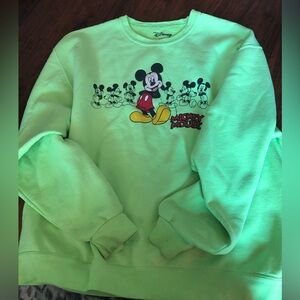 Mickey Mouse neon bright